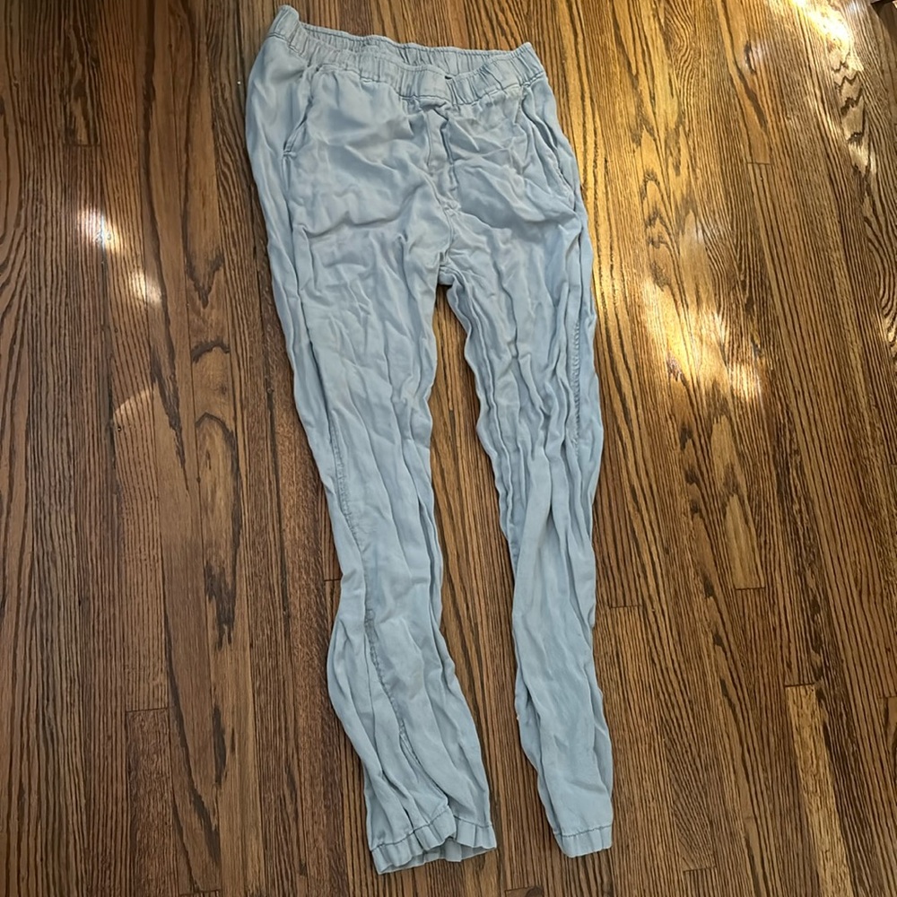 Zara light blue flowy pants